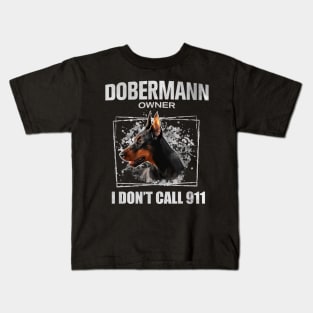 Doberman Pinscher - Dobermann Kids T-Shirt